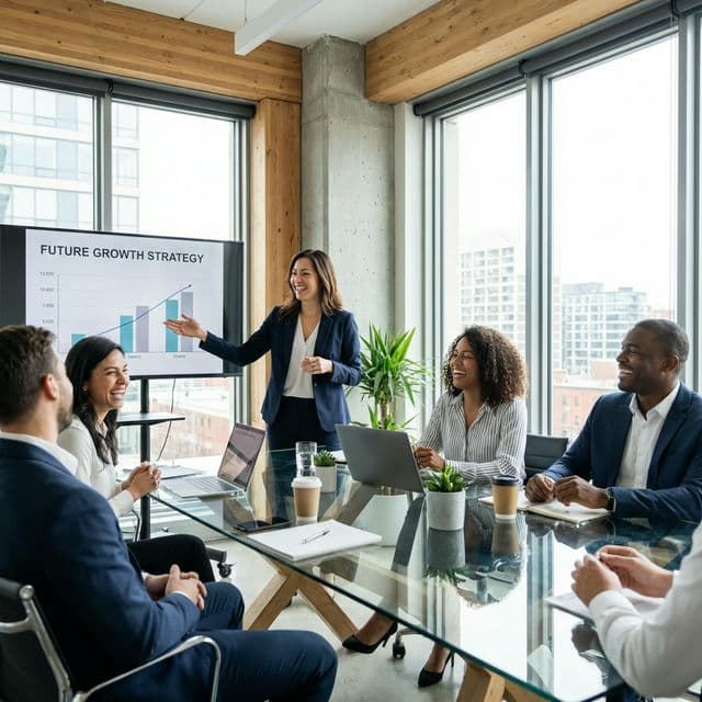 Digital Marketing Team Meeting